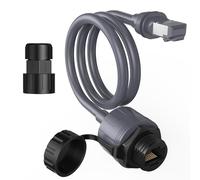 EDUP Starlink - Adattatore Ethernet Gen 3 e Mini con prolunga per cavo impermeabile, accoppiatore RJ45 per Star Link Standard V3 e mini Dishy, ideale per uso interno/esterno, confezione da 1