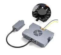 EDUP Starlink HP & Flat HP PoE Kit iniettori 350W 52V/6A DC, ingresso 9-36V, USB-A e Type-C, protezione GigE ed ESD migliorata, adattatore di alimentazione Starlink ad alte prestazioni, raffreddamento