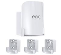 EDUP Supporto da Parete per eero Pro 7, Design Salvaspazio con Gestione dei Cavi, Solo per eero Pro 7, Montaggio a Parete o Presa - Viti e Guida Rapida Inclusi (Bianco, Confezione da 3)