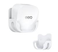 EDUP Supporto da Parete per Router eero 7 WiFi, Staffa Salvaspazio con Gestione Cavi Nascosta, Supporto su Misura per Sistema Mesh Dual-Band eero 7, Facile da Installare (Bianco, 1 Pezzi)