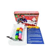 EduPlayte Giocattoli di pietra magnetica divertente, 20 Pezzi Giocattoli Magnetici con Corda, Multicolori in Ferrite per Bambini, Giochi Educativi Portatili per Sviluppo, Ideali per Casa e Viaggio