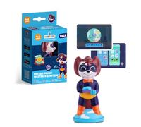 Edurino Figur Luca Digitale Medien Nutzen & Verstehen ab 4 Jahren inkl. App | Innovatives & digitales Lernspiel | Sicherer Umgang mit digitalen Medien | Digitale Geräte kennenlernen