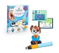 Edurino Luca Starter Set - Gioco educativo per bambini dai 4 anni in su | apprendimento digitale giocoso, logica e codifica, 4-8 anni, personaggio, penna e app Edurino, sicuro e senza pubblicità