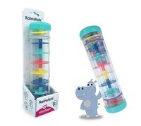 Edushape - Barra antipioggia da 20,3 cm, giocattolo per bambini, tubi sensoriali, strumenti musicali, giocattolo per la pioggia per bambini per lenire i suoni della pioggia, giocattoli perfetti per il