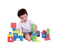 Edushape - Mattoncini da Costruzione in gommapiuma Testurizzata