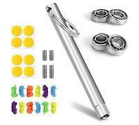 Eduuyvee Kit cuscinetti Yoyoo, 12 corde Yoyoo, 8 cuscinetti in silicone, 2 cuscinetti a sfera non reagenti con 10 sfere, 2 cuscinetti a reazione C stretti, 4 Yoyo