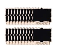 Eduuyvee Mini lavagna, confezione da 20 piccole lavagne per matrimoni, feste di compleanno, segni e decorazioni per