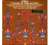 Edvard Grieg - 3 Sonatas For Violin And Piano