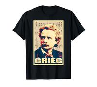 Edvard Grieg Compositore di musica classica retrò Maglietta