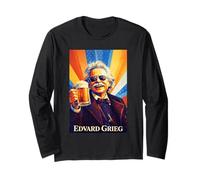 Edvard Grieg Compositore Maglia a Manica