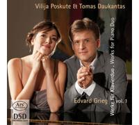 Edvard Grieg Edvard Grieg: Works for Piano Duo - Volume 1 (CD) Hybrid