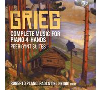 Edvard Grieg Grieg: Complete Music for Piano 4-hands/Peer Gynt Suites (CD)