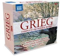 Edvard Grieg Grieg: Complete Orchestral Works (CD) Box Set