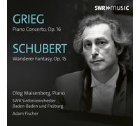 Edvard Grieg Grieg: Piano Concerto, Op. 16/Schubert: Wanderer Fantasy, Op. (CD)