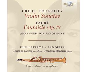 Edvard Grieg Grieg/Prokofiev: Violin Sonatas/Fauré: Fantaisie, Op. 79 (CD)