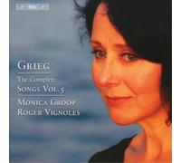 Edvard Grieg Grieg: The Complete Songs - Volume 5 (CD) Album