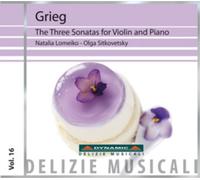 Edvard Grieg Grieg: The Three Sonatas for Violin and Piano - Volume 16 (CD)
