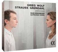 Edvard Grieg Grieg/Wolf/Strauss/Grøndahl: Lieder & Songs (CD) Album