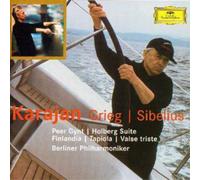 Edvard Grieg Peer Gynt, Holberg Suite/finlandia (Von Karajan, Bpo) (CD) Album