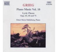 Edvard Grieg PIANO MUSIC VOL.10 - LYRIC PIECES (CD) Album