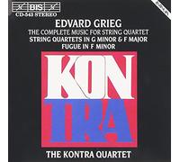 Edvard Grieg - Qrt String [2]/Fugue