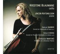 Edvard Grieg Sonata for Violoncello and Piano (Blaumane, Katsnelson) (CD) Album