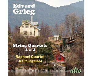 Edvard Grieg / String Quartets No.S 1 & 2 / Fugue In F Minor / Allegro Con Fuoco