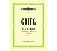 Edvard Grieg Wi Piano Concerto in a Minor Op. 16 Arranged for Piano (Tascabile)