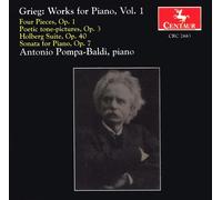 Edvard Grieg Works for Piano 1 (CD)