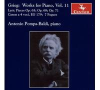 Edvard Grieg Works for Piano 11 (CD)