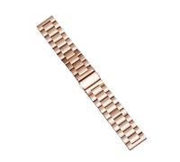 EDVENA Cinturini For Orologi In Acciaio Inossidabile Fibbia Pieghevole 16mm 18mm 20mm 22mm 24mm Cinturino For Orologio Da Polso Da Lavoro A Sgancio Rapido Accessori For Orologi(Rose Gold,22mm)