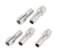 EdvenA Mini Adattatore for Mandrini for Trapano da 5 Pezzi Adattatore for Mini Mandrini for Mini Trapano da 3 mm Micro Pinza in Ottone for utensile Rotante Elettrico