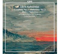 Edvin Kallstenius Edvin Kallstenius: Symphony No. 1/Sinfonietta No. 2/... (CD)