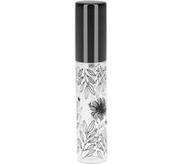 EDvkrgqx Flacone spray portatile per profumo, Mini flaconi da viaggio for profumo atomizzatore ricaricabile flacone spray vuoto nero(Black)