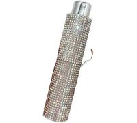 EDvkrgqx Flacone spray portatile per profumo, Mini flaconi da viaggio for profumo Flacone atomizzatore ricaricabile con diamante portatile 10 ml Multicolor(Ab Diamond)