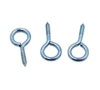 EDvkrgqx Mini Ganci ad Occhiello a Vite, Perni for Occhi Ganci Occhielli Chiusure filettate a Vite Risultati di Gioielli Multicolori Dimensioni Multiple(Blue,No.5 10pcs)