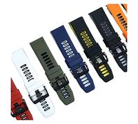 EDVTK35 2. 6mm 22mm 20mm. Cinturino QuickFit Compatibile con Garmin Epixe. Fenix 7. 7X 7s. Solar 6. 6X 6s. PRO. 5X 5s. Plus/Instinct 2 / Forerunner 945 Band Silicone(Orange Black,Forerunner 945)