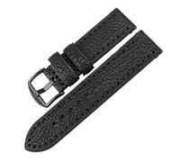 EDVTK35 Banda di Orologi di Moda Compatibile con Panerai. Cinturino in Pelle di Mucca Green Green 20 22 24 26mm Guarda Gli Accessori for Orologi(Black B,20mm)