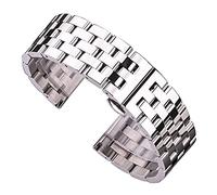 EDVTK35 Cinturini da 24 mm compatibili con 9 7 Baro/D5 Spartan Sport Wrist HR/Baro Smart Watch Band Bracciali in Pelle di Nylon Metallo Correa(Silver)