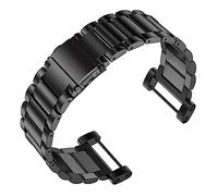 EDVTK35 Cinturini For Cinturini For Orologi Con Bracciale Classico In Acciaio Inossidabile E Amp; Strumenti Compatibili Con L'orologio Sportivo Suunto Core All Black Silver Gold Rose(Black)