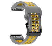 EDVTK35 - Cinturino tattico a energia solare, compatibile con Garmin Instinct 2 / Instinct Tactical Solar Band a sgancio rapido da 22 mm, cinturino in silicone bicolore