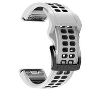 EDVTK35 - Cinturino tattico a energia solare, compatibile con Garmin Instinct 2 / Instinct Tactical Solar Band a sgancio rapido da 22 mm, cinturino in silicone bicolore