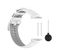 EDVTK35 Polsino Silicone Sport Compatibile con Vantage Polar Van V2 Guarda la Cinturino di Ricambio Braccialetto Accessori for Cinturini 1: 1(White Gray)