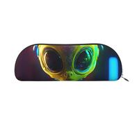 EdWal Alien Planet - Astuccio per cosmetici da donna, con stampa di Alien Planet, Argento, One Size, Astuccio da toilette