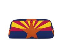 EdWal Arizona State Flag Print Pencil Case Large Pencil Pouch Stationery Pen Bag Office College School Makeup Bag, Oro, Taglia unica, Beauty case