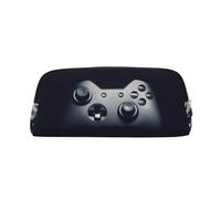 EdWal Astuccio per matite con stampa di controller di gioco, grande, astuccio per cancelleria, astuccio per ufficio, università, scuola, trucco, Oro, Taglia unica, Beauty case