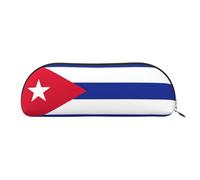 EdWal Astuccio per matite per cosmetici con stampa con bandiera cubana, astuccio per matite, elegante astuccio per donne, trousse da viaggio, Oro, En storlek, Borsa da toilette