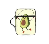 EdWal Borsa per cosmetici con stampa della Bibbia con corda di avocado con manico robusto, borsa per il lavaggio e per tablet, piccola borsa per attrezzi per libri