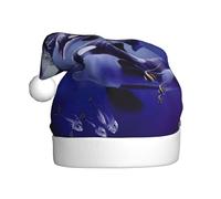 EdWal Cappello di Babbo Natale in peluche con stampa orca, cappelli natalizi per adulti, copricapo accogliente per feste di Natale