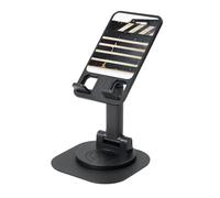 EdWal Classic Movie Clapboard nero stampa regolabile pieghevole supporto del telefono cellulare, 360 gradi rotante supporto per telefono cellulare per scrivania, essenziale da viaggio